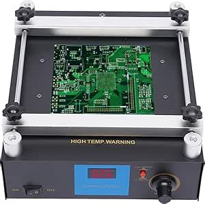 A V W SMD BGA Infrared Preheater Rework Station Preheating Station Oven Hot Plate With