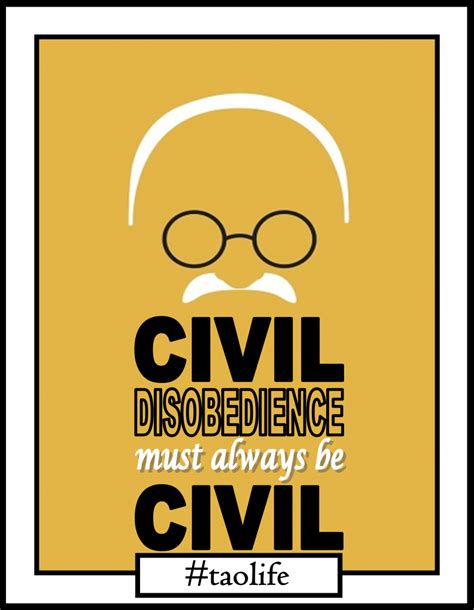 Gandhi Civil Disobedience Quotes. QuotesGram