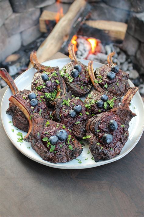 Grilled Venison Chops - Over The Fire Cooking