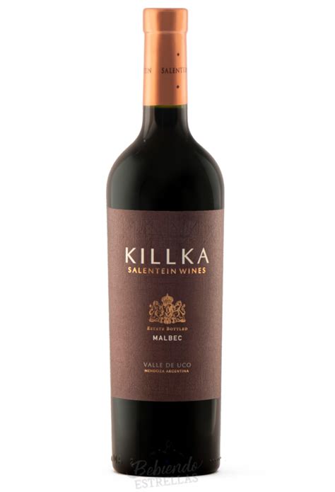 Vino Killka Malbec 750 Ml Bebiendo Estrellas