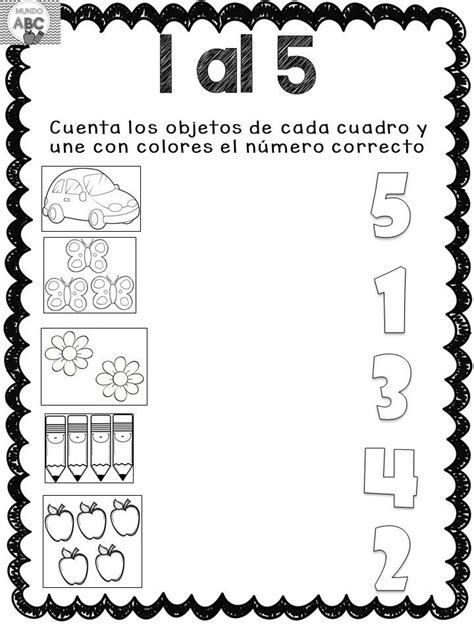 Excelente Material Para Trabajar El Conteo Y Trazo De Números Para Preescolar Y Primer Ciclo De