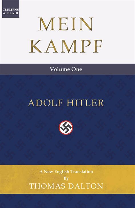 MEIN KAMPF (Volume One) | Clemens and Blair