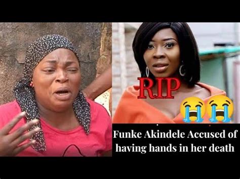 SHOCKING POPULAR YORUBA MOVIE ACTRESS FUNKE AKINDELE ACCUSED OF