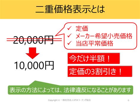 Web制作者が知っておきたい二重価格表示（景品表示法） 【関西フロントエンドug】webデザイン・web制作に関する勉強会 5（2019年4