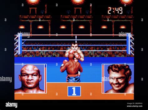 George Foreman S KO Boxing Sega Genesis Mega Drive Editorial Use