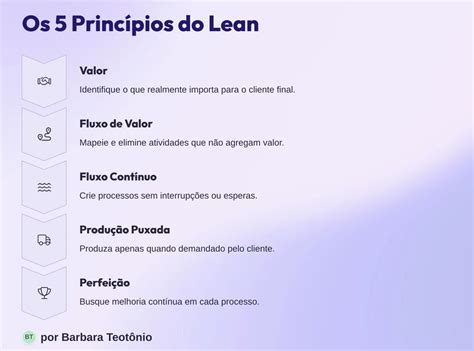 Lean É Uma Filosofia Focada Em Agregar - Os princípios do Lean são uma filosofia de gestão que visa eliminar ...