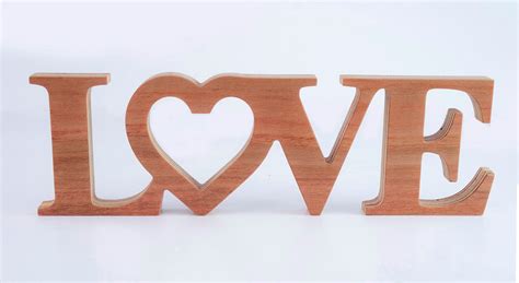 Letras Decorativas Texto Love En Madera En Mercado Libre