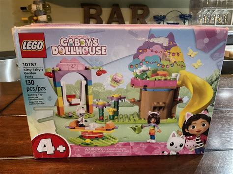 Lego Gabbys Dollhouse Kitty Fairys Garden Party 10787 Building Toy