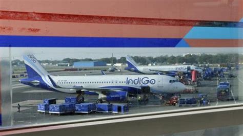 Indigo Flight Delayed By 5 Hours At Igi Airport Passengers Protest