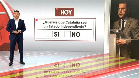 Pere Aragon S Hace Su Propuesta Para El Refer Ndum De Autodeterminaci N