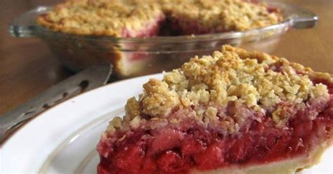 Easy Strawberry Crumb Pie Just A Pinch Recipes