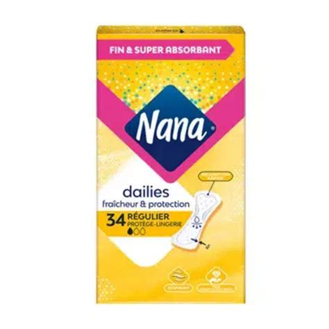 NANA Dailies V Protection Fraîcheur Protège lingerie Régulier x34 Univers Cosmetix Dakar Sénégal
