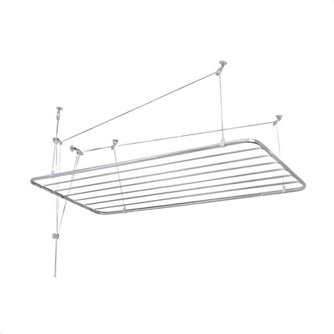 Varal De Teto Em Alumínio 1 Metro C Parafusos Para Fixação azimut