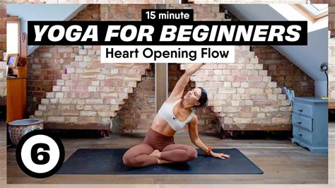 Heart Opening Flow Yoga For Beginners Youtube