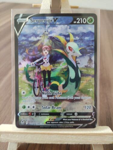 Serperior V Tg Tg Silver Tempest Alternative Art Ultra Seltene