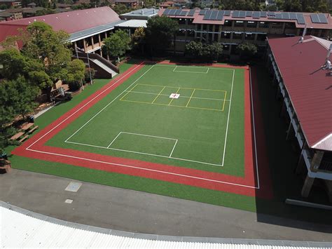 MARIST COLLEGE KOGARAH - Synthetic Grass, Rubber Softfall and Acrylic ...