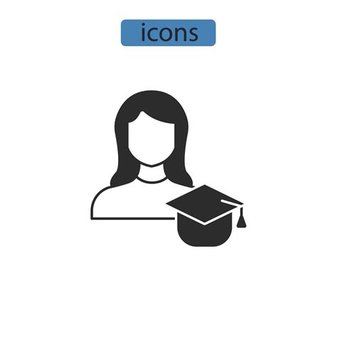 Intern Icons Symbol Vector Elements For Infographic Web 8546212 Vector