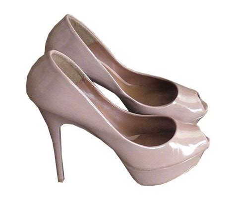 Peep Toe Nude Stilettos