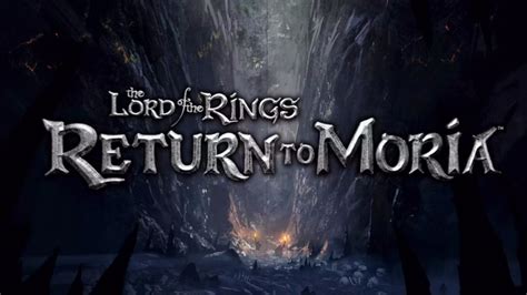 SGF 2023 The Lord Of The Rings Return to Moria retardé mais