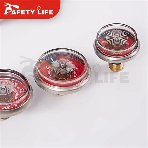 Portable Fire Extinguisher Pressure Gauge / Pressure Gauge For Fre ...