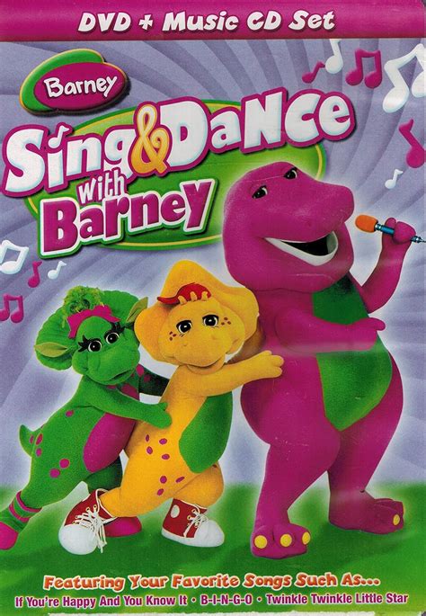 Barney Sing And Dance With Barney Dvd Cd Amazonca Barney Movies And Tv Shows