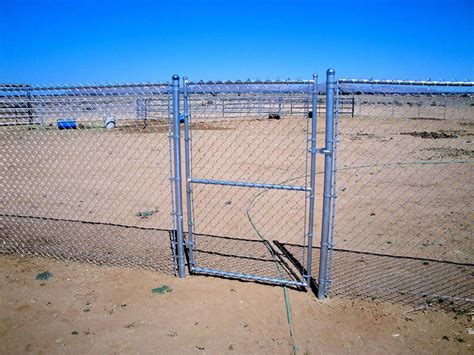 Chain Link Swig Gate Applied in Sport Field, Park and Factories