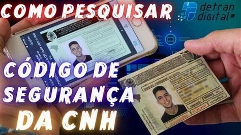 Código de segurança CNH o que é e onde encontrar Entre na diversão