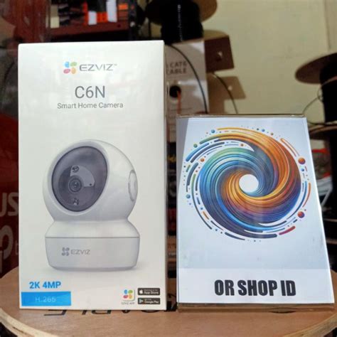 Jual Ezviz C6n Smart Home Camera 2k 4mp Wireless Pan Tilt Cctv Shopee