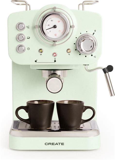 Create THERA RETRO Express Koffiezetapparaat Espressomachine Kopen