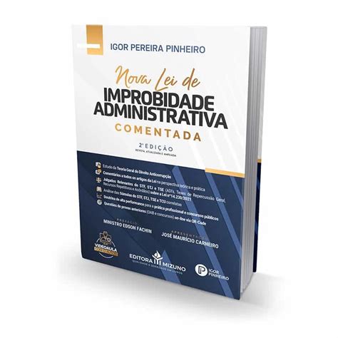 Livro Nova Lei De Improbidade Administrativa 2023