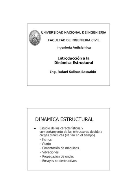 Pdf Antisismica Dinamica Estructural Ing Salinas Dokumen Tips