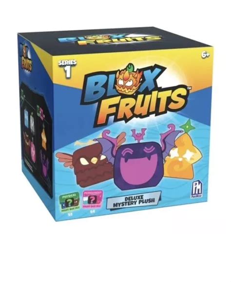 PELUCHE MYSTÈRE DE luxe Blox Fruits 8 pouces Scellé NEUF DANS SA BOÎTE