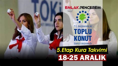 TOKİ 5 Etap evlerin hak sahipliği takvimi belli oldu Emlak Haberleri