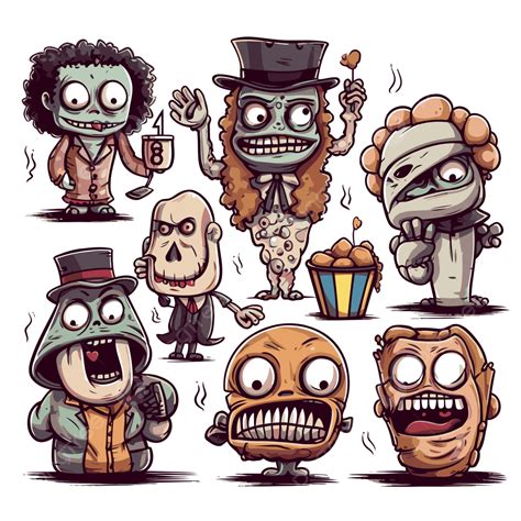 Horror Movie Characters Png For A Shirt Digital File Crafts Ts