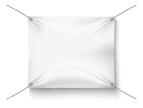 Blank Vinyl Banner Mockup