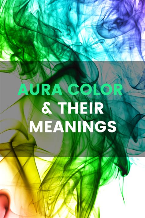 Aura Colors Meanings How To Know What Color Is Your Aura Aura