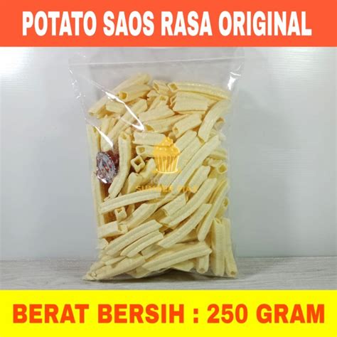 Jual KENTANG SAOS KENTANG SAUS POTATO CAMILAN KILOAN 250 GR 1 4