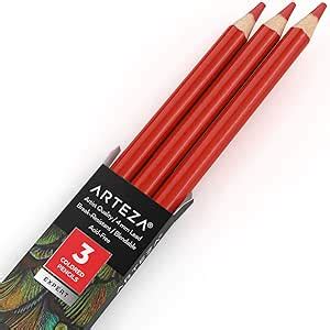 Amazon Arteza Colored Pencils Pack Of A Blood Orange Soft