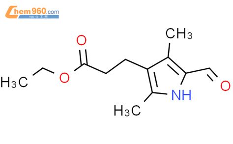 5 醛基 2 4 二甲基 1氢 吡咯 3 丙酸乙酯CAS号21603 70 3 960化工网