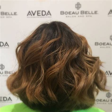 Cute Brunette Long Bob Haircut