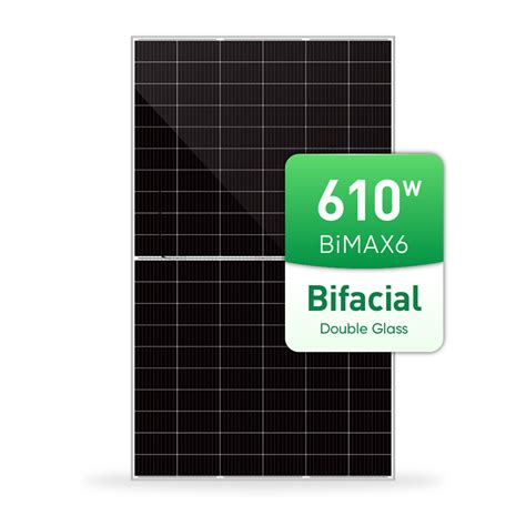 Sunpal Bifacial Double Glass 590W Mono Solar Panels For Solar Air