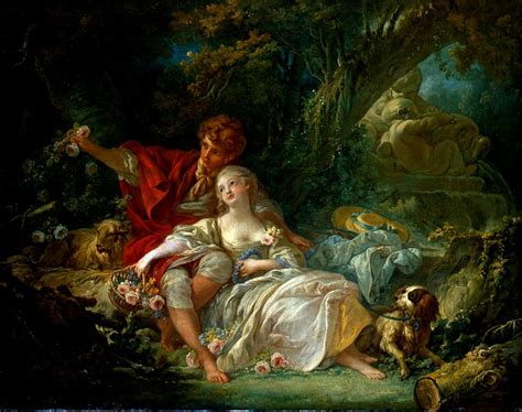 François Boucher Pastorale 1760 Free Stock Illustrations Creazilla