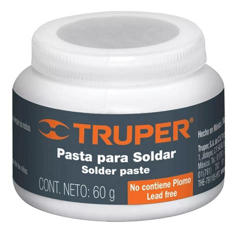 Pasta Para Soldar 60g Truper 19337 FERRENOVA MX