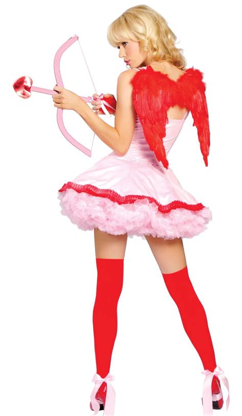 Red Valentines Day Dress Valentine Cupid Pink Halloween Costumes