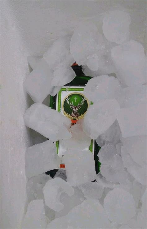 Ice Jagermeister, alcohol, bebidas, beverages, cocktail, drinks, frozen ...