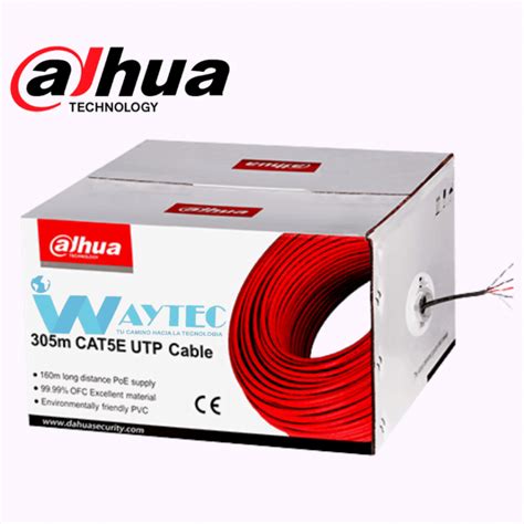 Cable Utp Cat E Color Gris Marca Dahua Pfm I Eun Waytec Peru