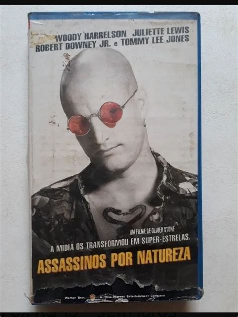 Vhs Fita Assassinos Por Natureza Natural Born Killers Filme E