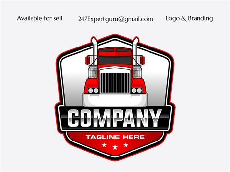 Vector truck logo vector premium by Trucking Logo Designer on Dribbble