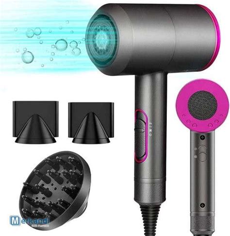 Hair Dryer with Diffuser Ionic Hair Dryer Powerful Hair Dryer 2000W ...