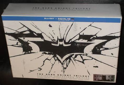 BATMAN THE DARK Knight Trilogy Ultimate Collector S Edition Blu Ray